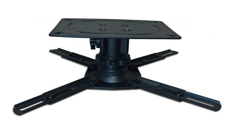 Silver Ticket Products STR-MOUNTSB Silver Ticket Products LCD/DLP Low Profile Universal Projector Mount (3" Low Profile) - Image 1